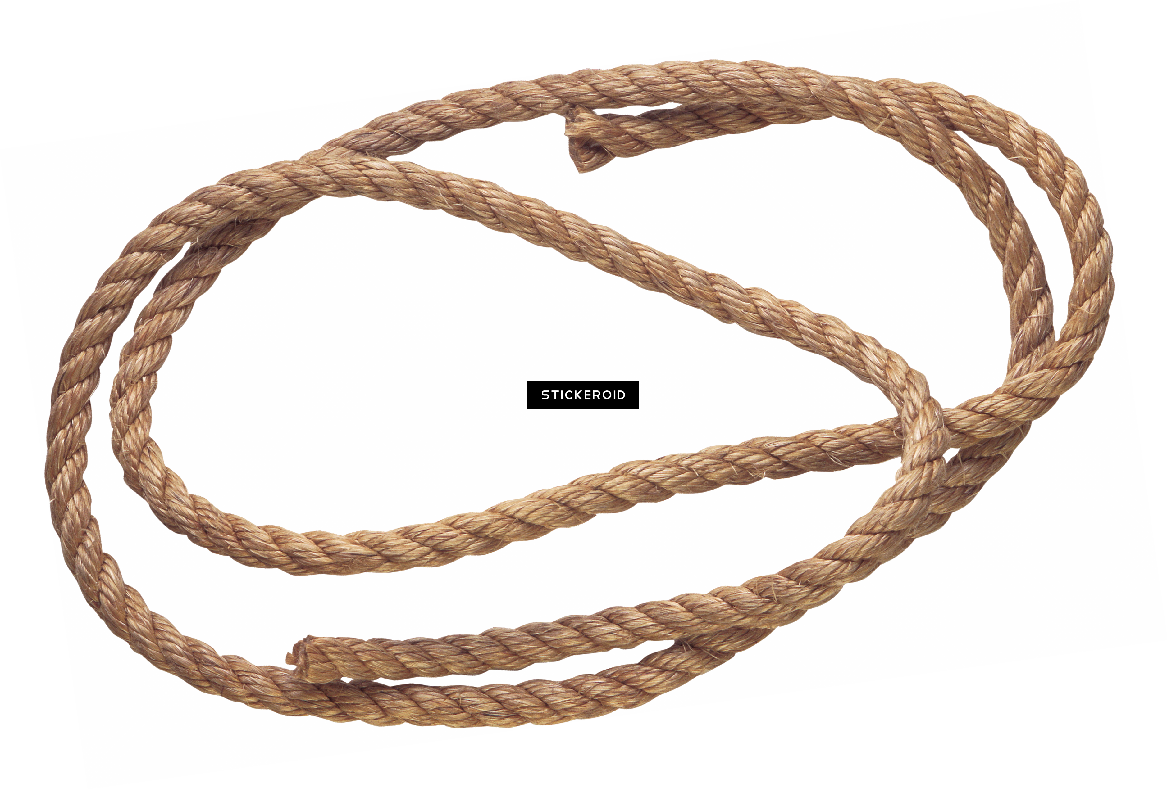 Climbing Rope - Lasso Png (3757x2545), Png Download