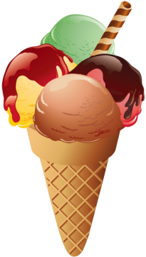 Ice Cream - Ice Cream Vector Png (360x360), Png Download