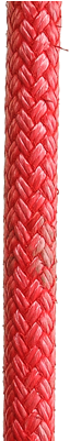Double Braid Sta-set Rope<br>3/4 Inch Diameter - Braided Red Rope (343x432), Png Download