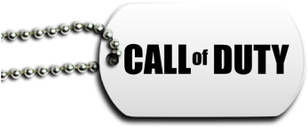 Call Of Duty Dog Tag - Call Of Duty (350x350), Png Download