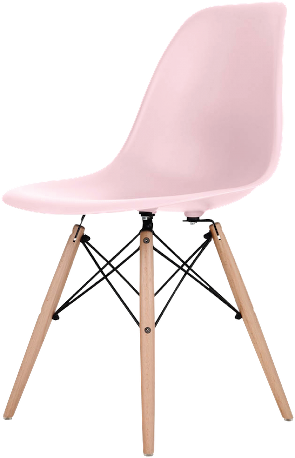 Dswpink-13 - La Valley - Eames Style Dsw Molded Plastic Shell Dining (1000x1000), Png Download