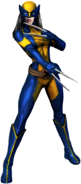 Share This Image - Marvel Contest Of Champions Wolverine X 23 (268x600), Png Download
