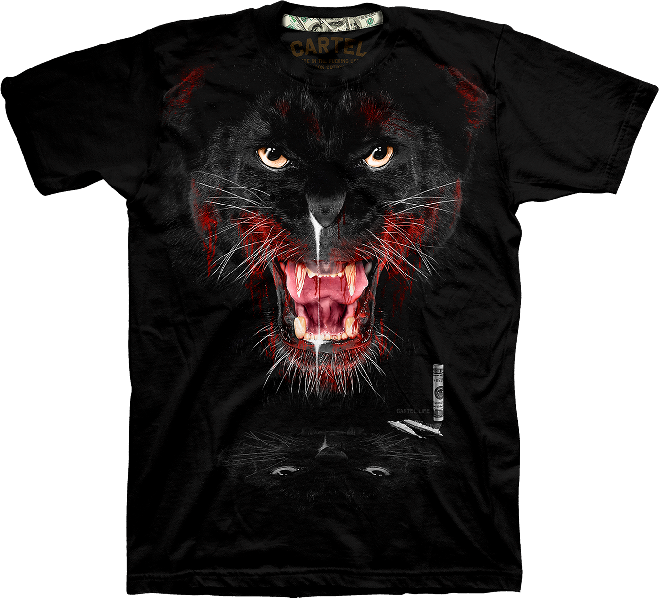 Black Panther - Shadows In Sunshine By Richard V. Frankland (1382x1256), Png Download