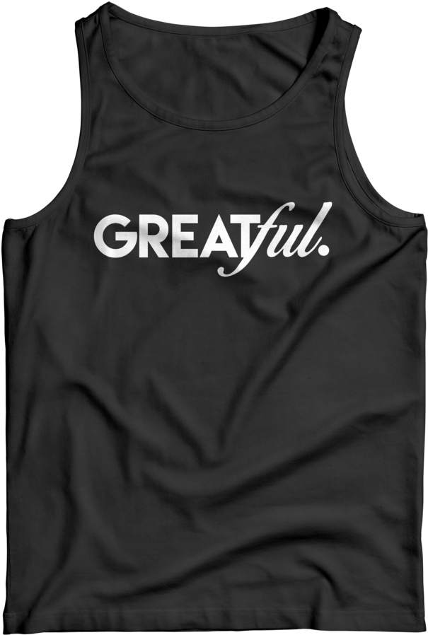 Greatful Tank Top (1000x1143), Png Download