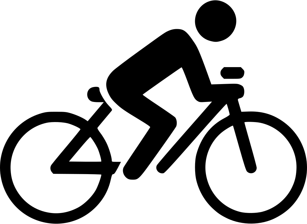 Png File Svg - Cycling Icon Free (980x714), Png Download