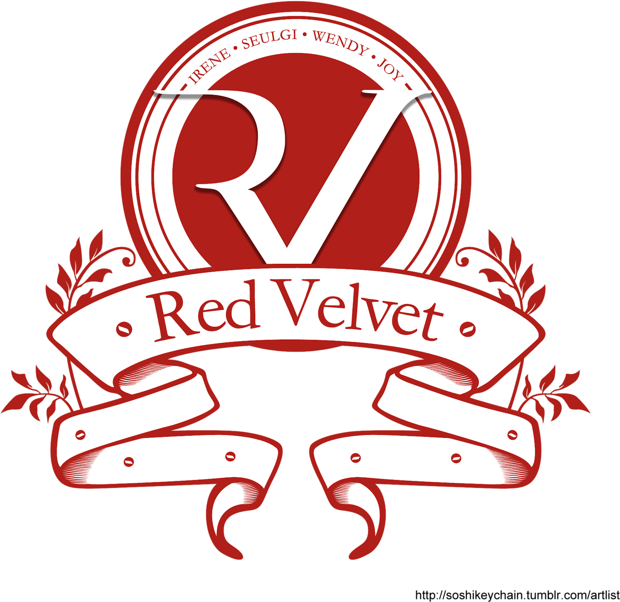 Blog Of Boredwendys Logo Transparent - Red Velvet Kpop Logo (1280x1280), Png Download