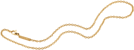 Catene Chain In 18 Kt Yellow Gold Image-1 - Colored Gold (505x394), Png Download