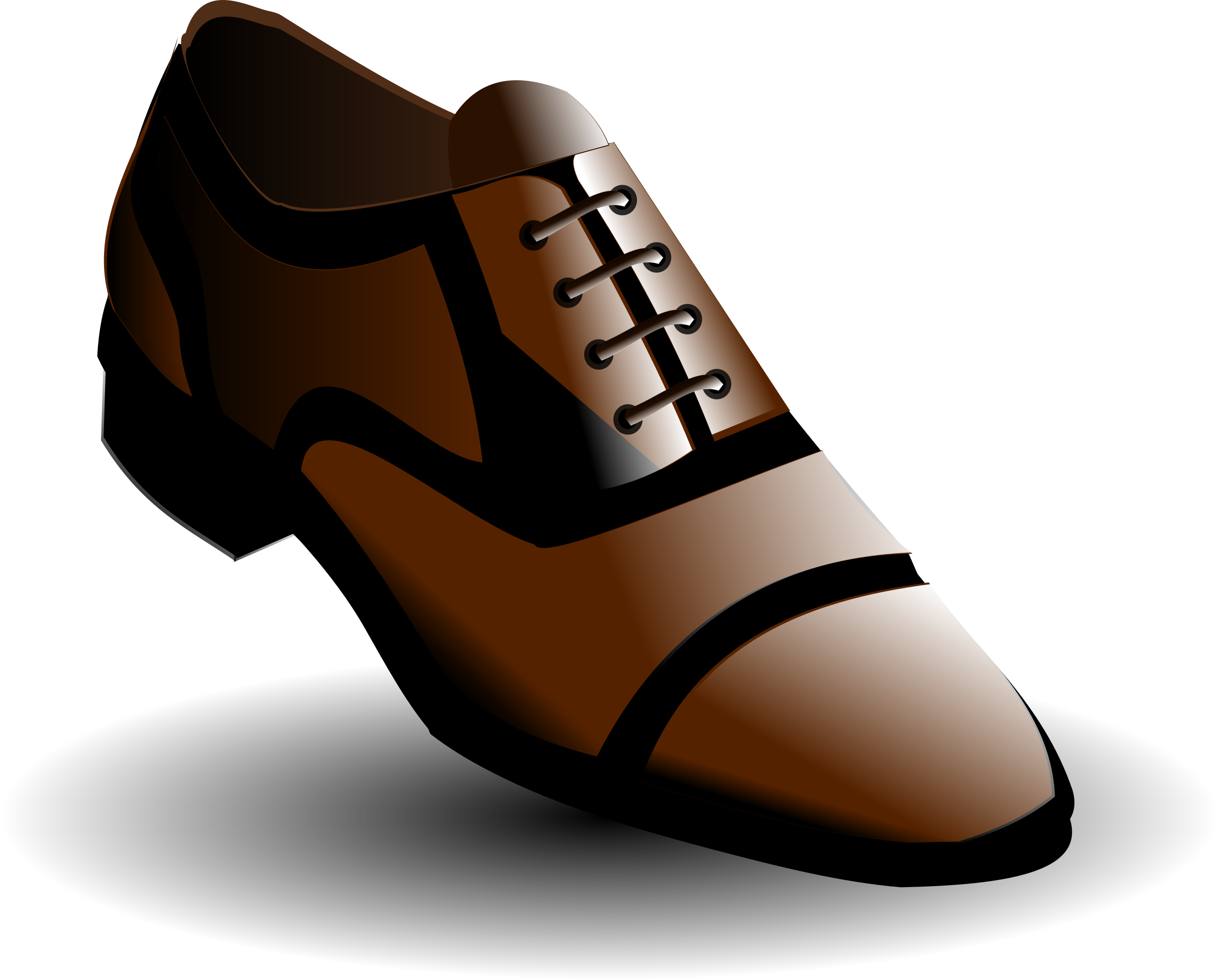 This Free Icons Png Design Of Black And Brown Shoes - Brown And Black Shoes (2400x1931), Png Download