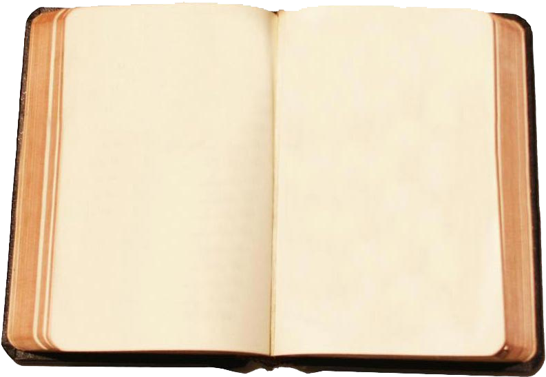 Open Blank Book Abiding Truth Ministries - Book (800x600), Png Download