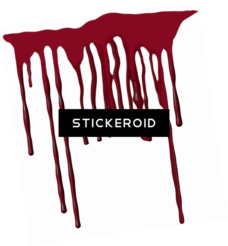 Blood Drip - Furniture (740x796), Png Download