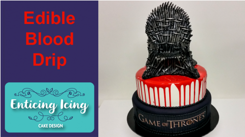 How To Make Edible Blood Drip - Thread (500x500), Png Download