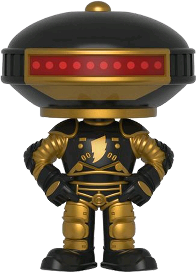 Alpha 5 Black & Gold Us Exclusive Pop Vinyl Figure - Funko Gold Alpha 5 (600x600), Png Download