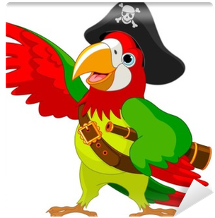 Pirate Parrot Png Download - Free Clipart Pirate Parrot (400x400), Png Download