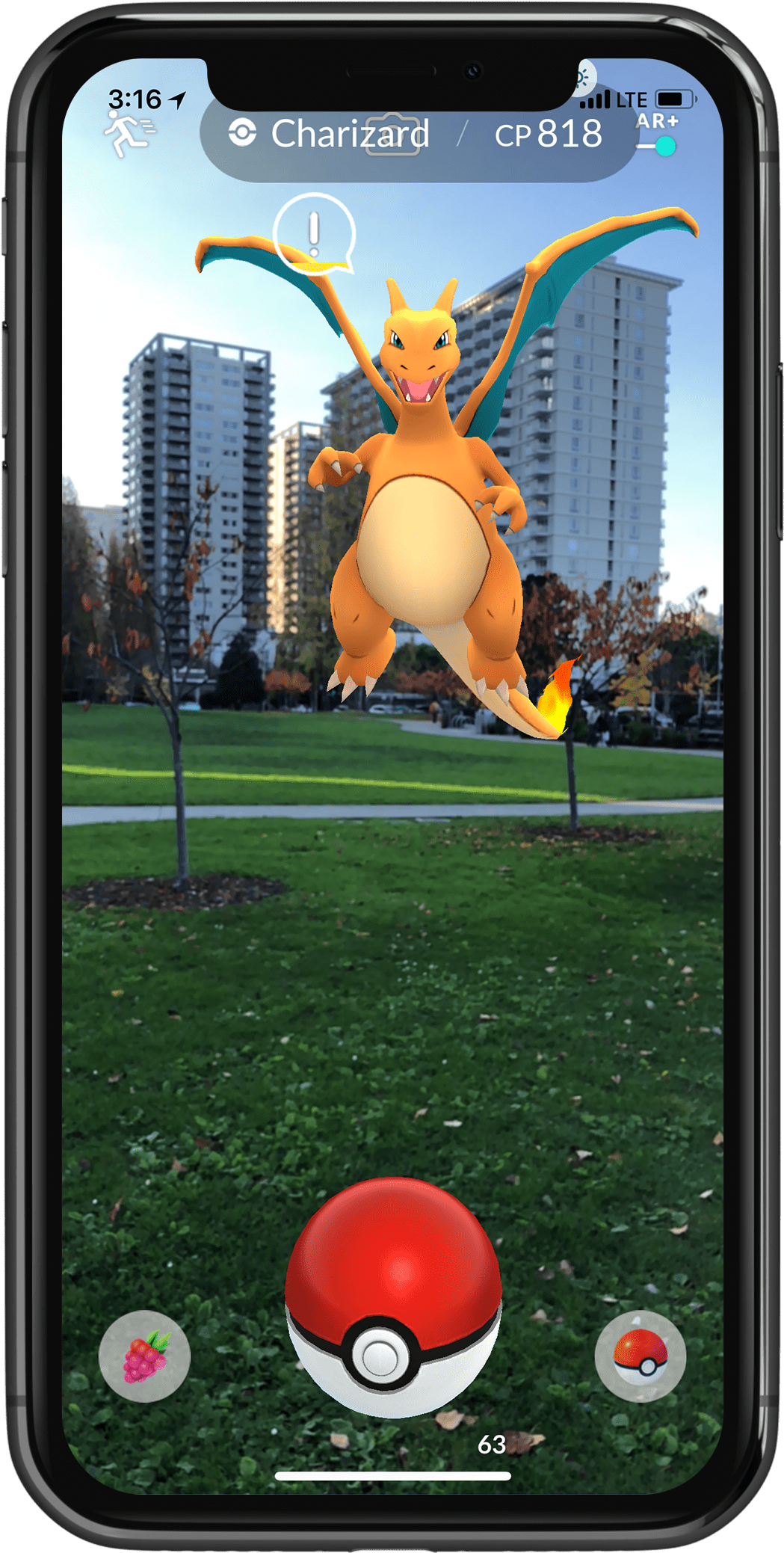 Pokemon Go Arkit - Pokemon Go Ar+ (1242x2208), Png Download