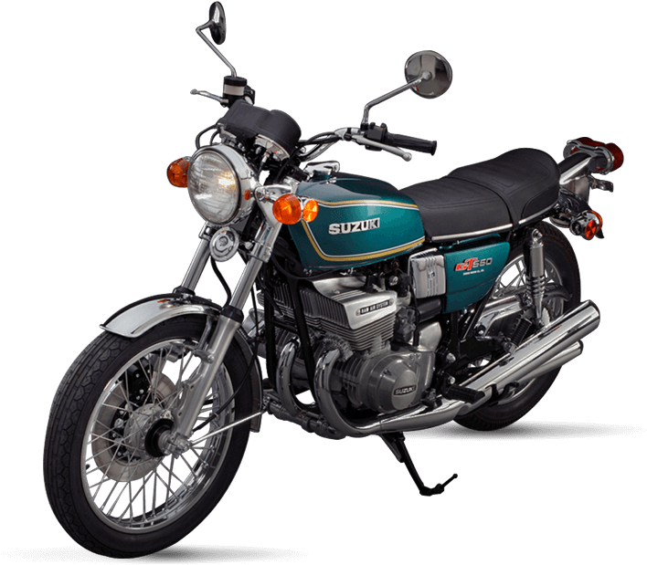 Suzuki Gt550 (722x618), Png Download