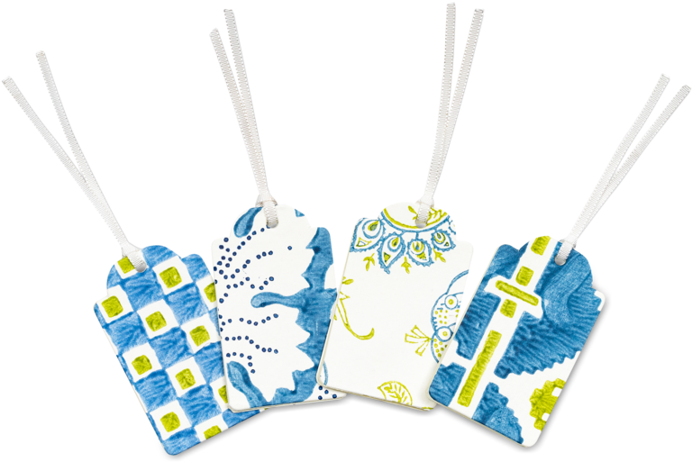 Printed Paper Gift Tag Set - Paper (900x900), Png Download