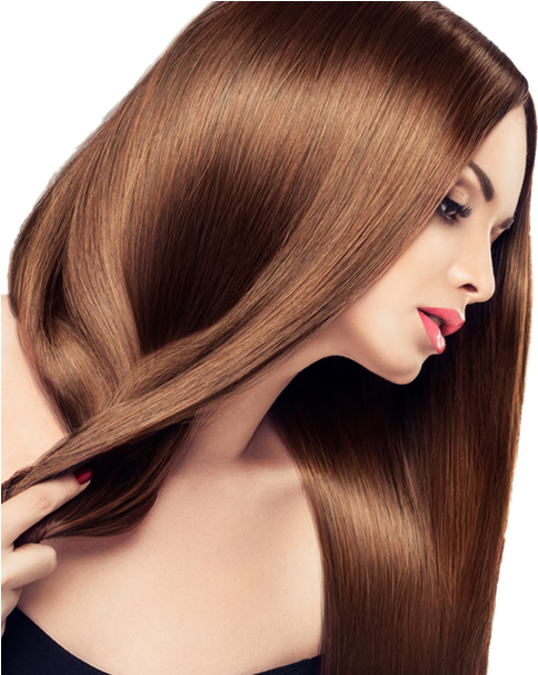 Nice-hair - Hair Brush Straightener, Straightener Brush, Straightening (539x606), Png Download