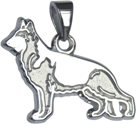German Shepherd Dog Pendant - Pendant (600x562), Png Download