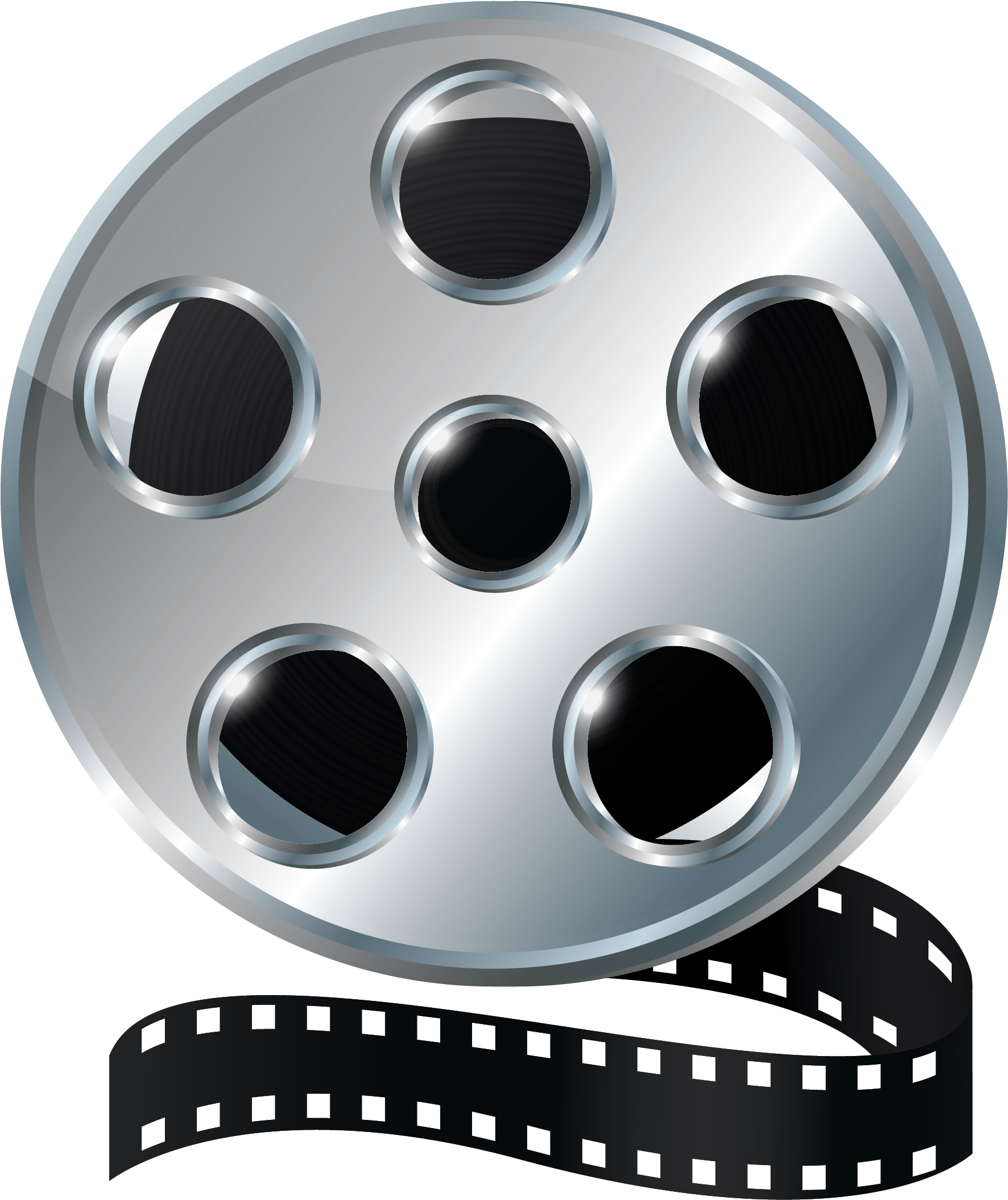 Free Movie Reel Png - Arte Del Cine Png (2480x2480), Png Download