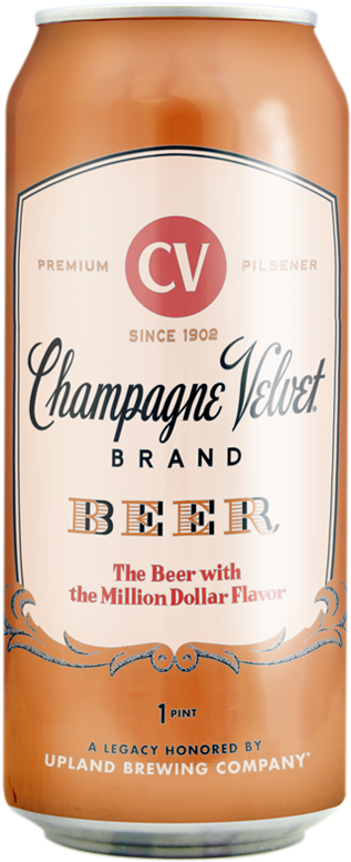 Champagne Velvet Year Round Pilsner In 1902, Walter - Glass Bottle (362x800), Png Download