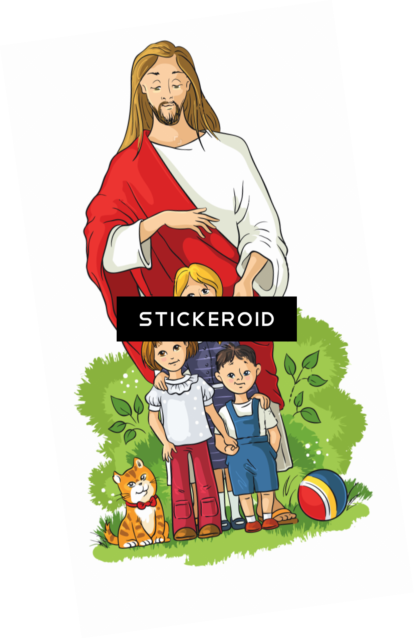 God Jesus Christ Fantasy Religion - Child (827x1276), Png Download