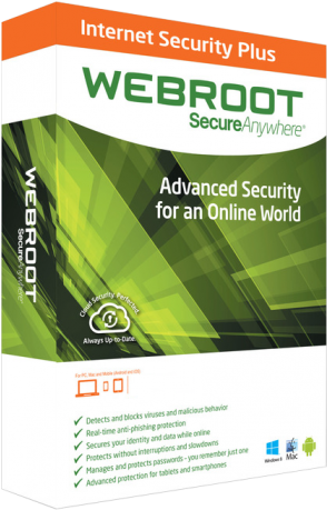 Webroot Internet Security Plus (458x458), Png Download