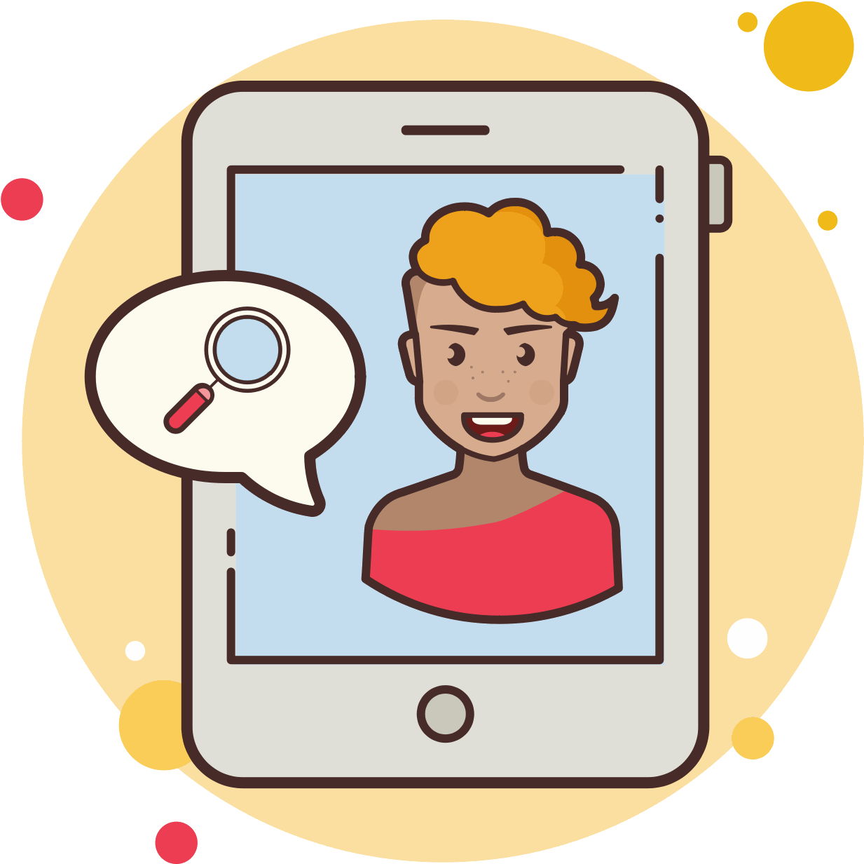 Ipad Magnifying Glass Icon - Icon (1600x1600), Png Download