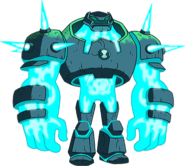 Omnitrix Alien - Ben 10 Shock Rock (371x332), Png Download