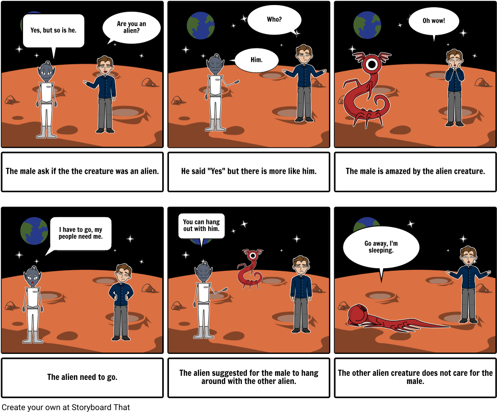 Alien - Cartoon (989x823), Png Download