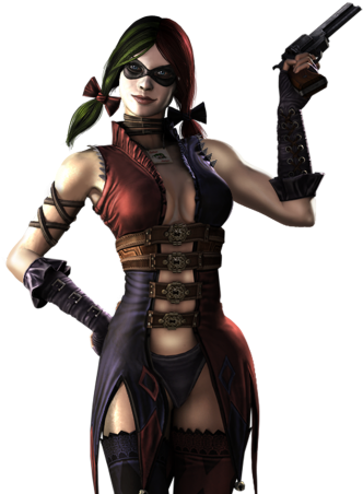 Harley Quinn - Harley Quinn Injustice (350x459), Png Download