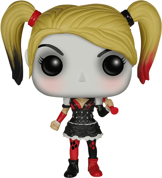 Funko Pop Heroes Arkham Knight Harley Quinn (586x586), Png Download