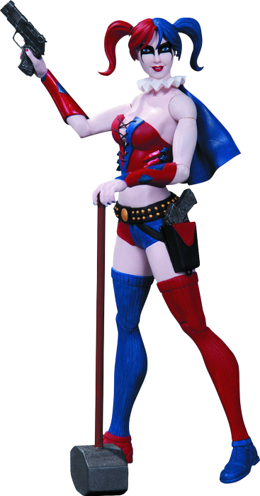 Harley Quinn Action Figure - Harley Quinn New 52 Toy (367x700), Png Download