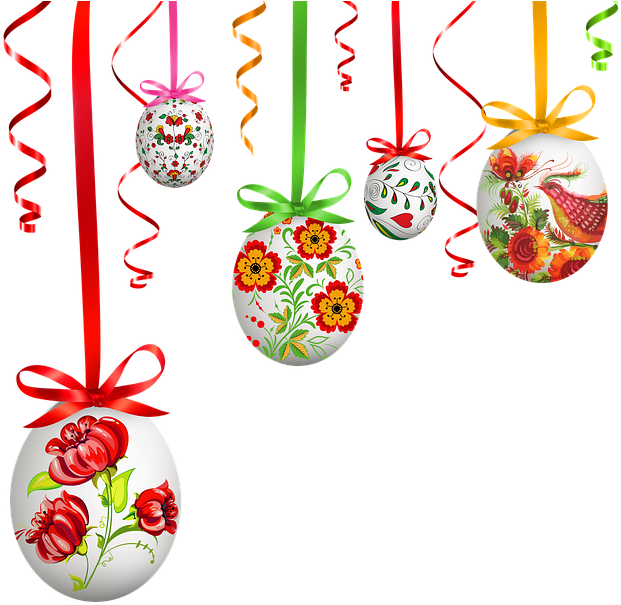 Easter, Egg, Pysanka, Easter Eggs - Easter Hanging Egg Transparent (640x640), Png Download