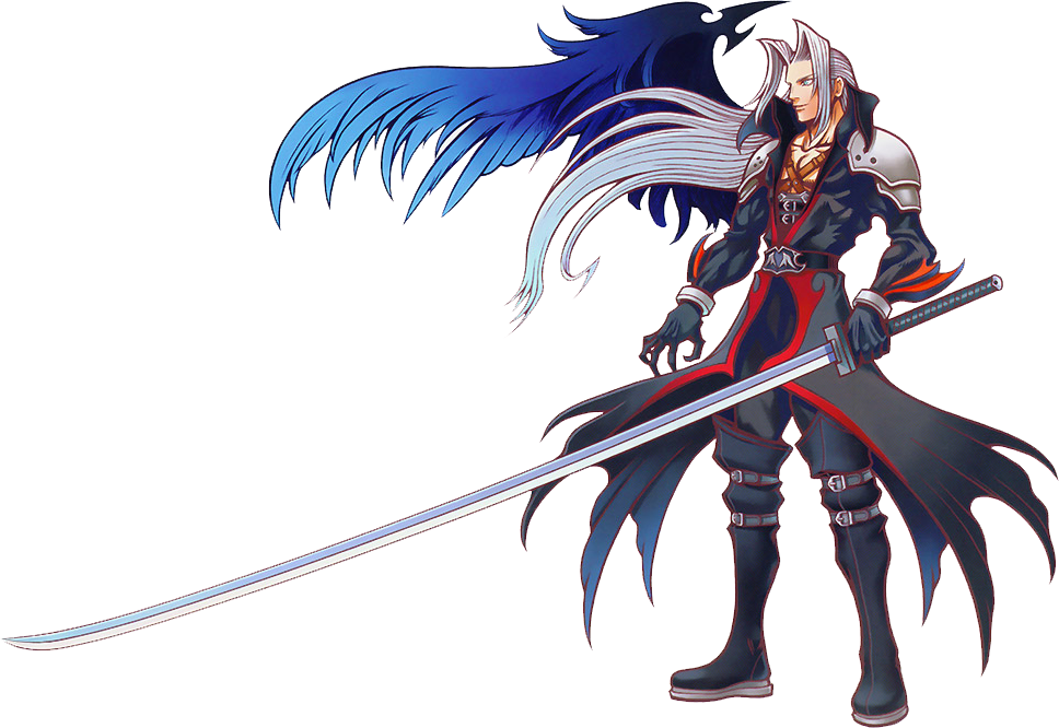 Kingdom Hearts Sephiroth (968x666), Png Download