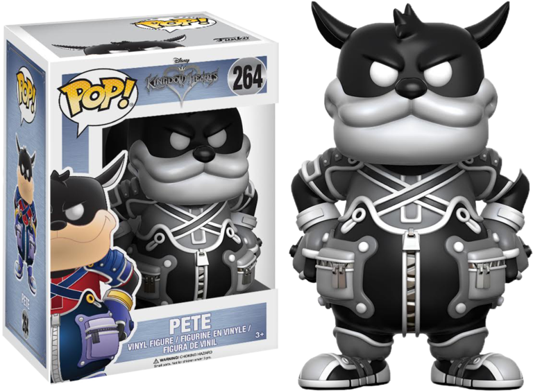 Pete Pop Vinyl Figure (disney - Kingdom Hearts Funko Pop Pete (768x564), Png Download