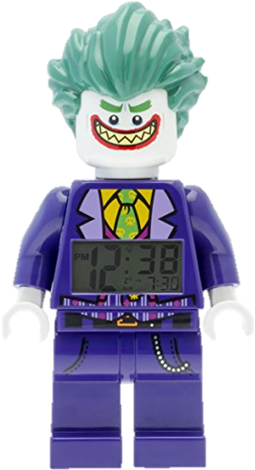9009341 Digital Clock The Joker - Joker Lego (365x552), Png Download