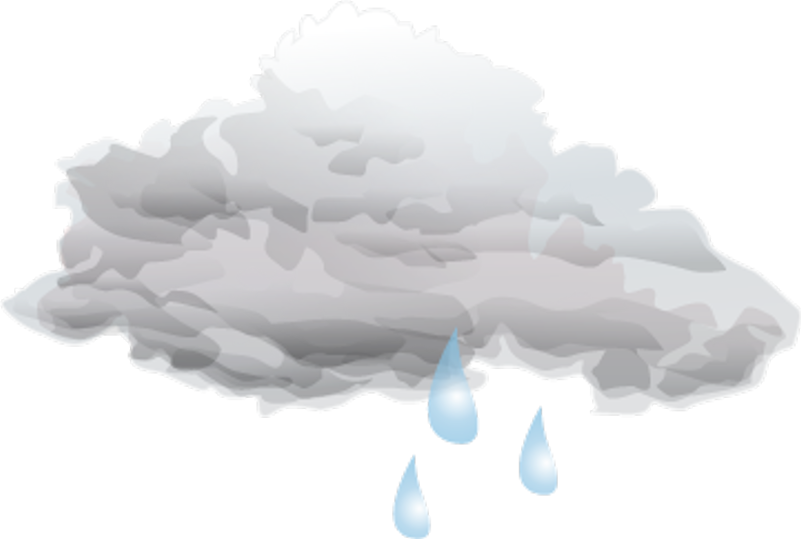 Share This Image - Nuvens E Chuva Png (801x539), Png Download