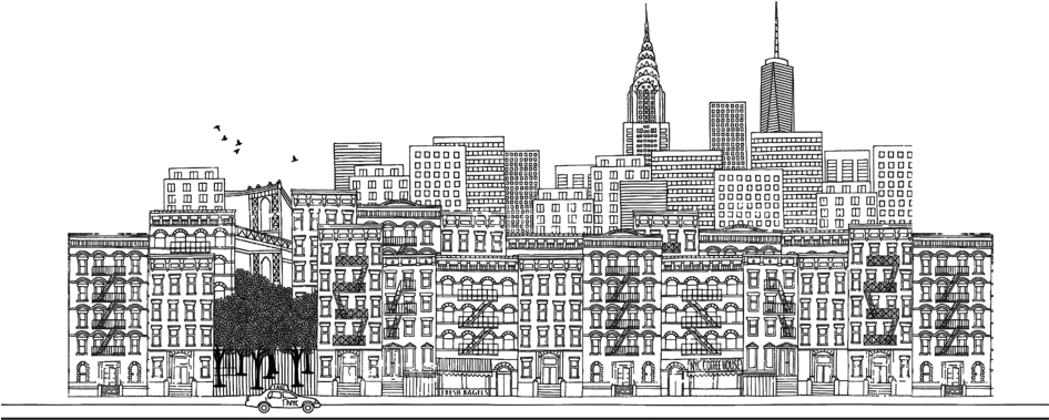 Neighborhoods - New York City (960x385), Png Download