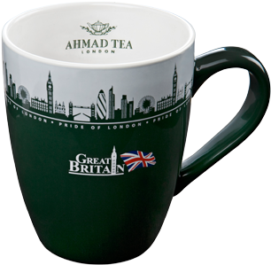 Zoom - Ahmad Tea London Mug (350x392), Png Download