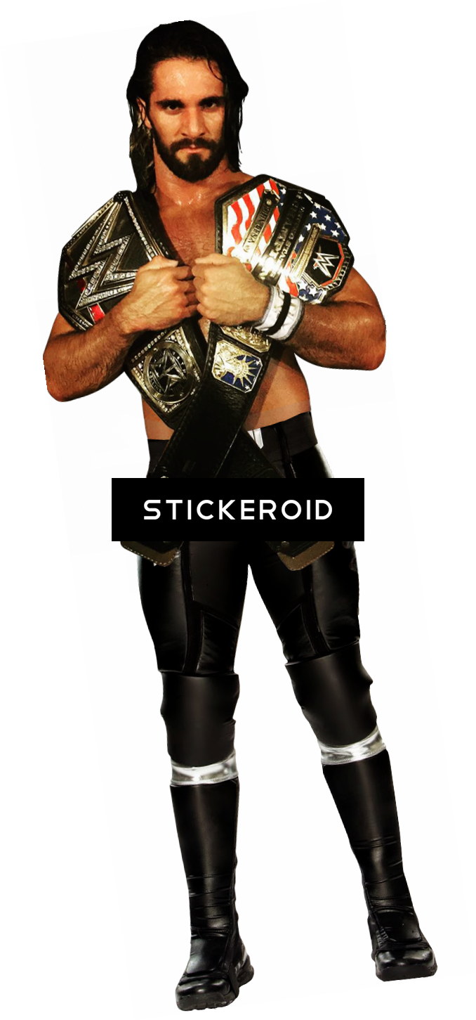 Seth Rollins - Advanced Graphics Wwe Seth Rollins Cardboard Standup (678x1451), Png Download