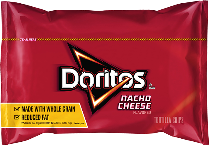 Doritos® - Doritos Nacho Cheese Flavored Tortilla Chips 9.75 Ounce (691x800), Png Download
