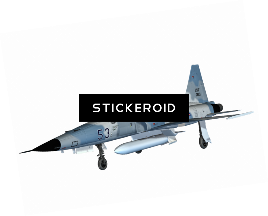Jet Aircraft Transportation - Northrop T-38 Talon (874x705), Png Download