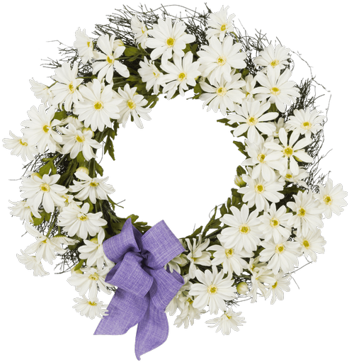 Daisy Wreath • $39 - Bouquet (500x611), Png Download