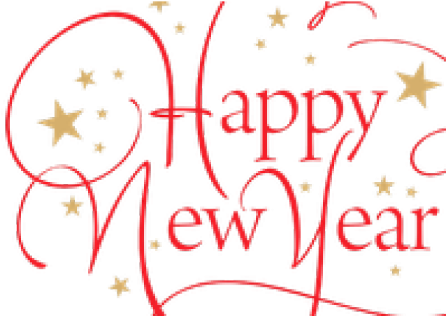 Happy New Year Return Address Labels (640x480), Png Download