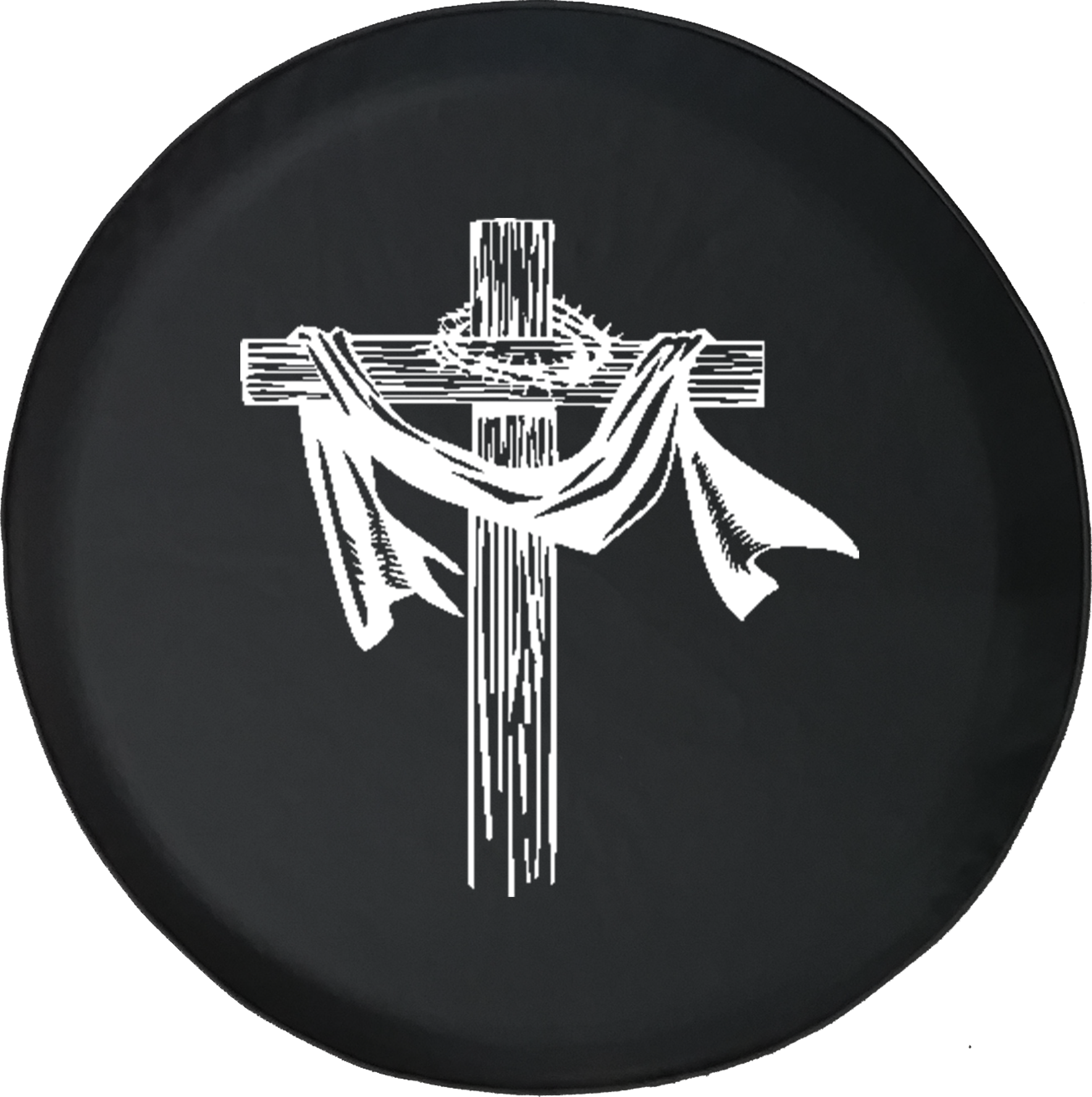 Download Wooden Cross Religion Crucifix Crown Of Thorns Full Size Png Image Pngkit