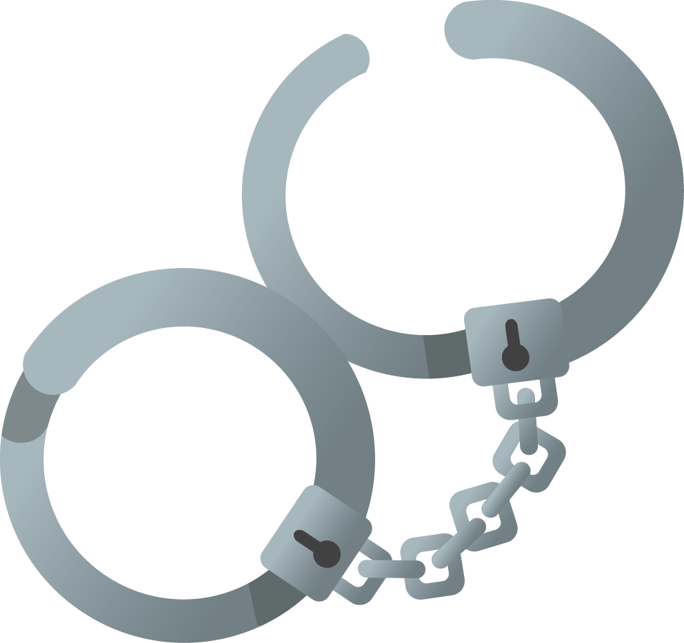 Find Yourself Caught In Legal Handcuffs Png - Circle (992x933), Png Download