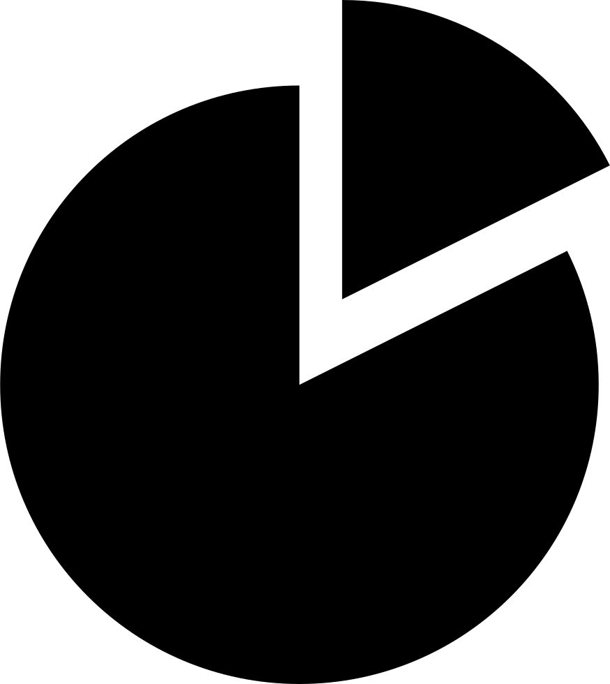 Png File Svg - Part Of Pie Chart (874x980), Png Download