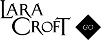 Lara Croft Go - Lara Croft Go Logo (400x400), Png Download
