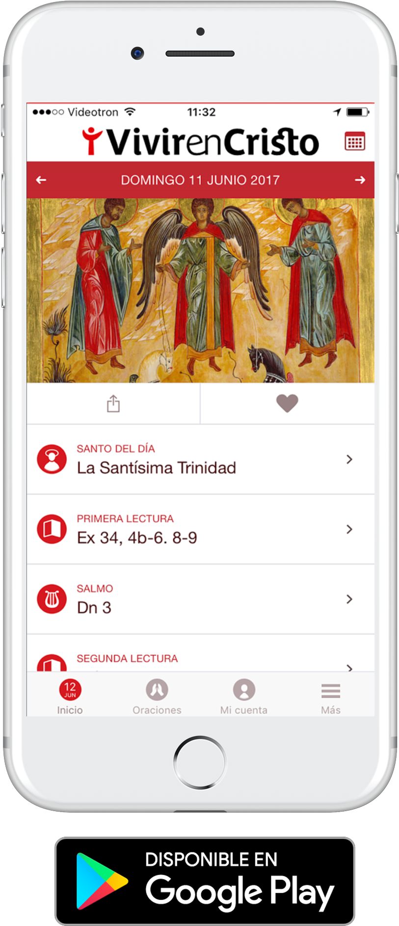 Vivir En Cristo App Google Store - Mobile App (2000x2000), Png Download