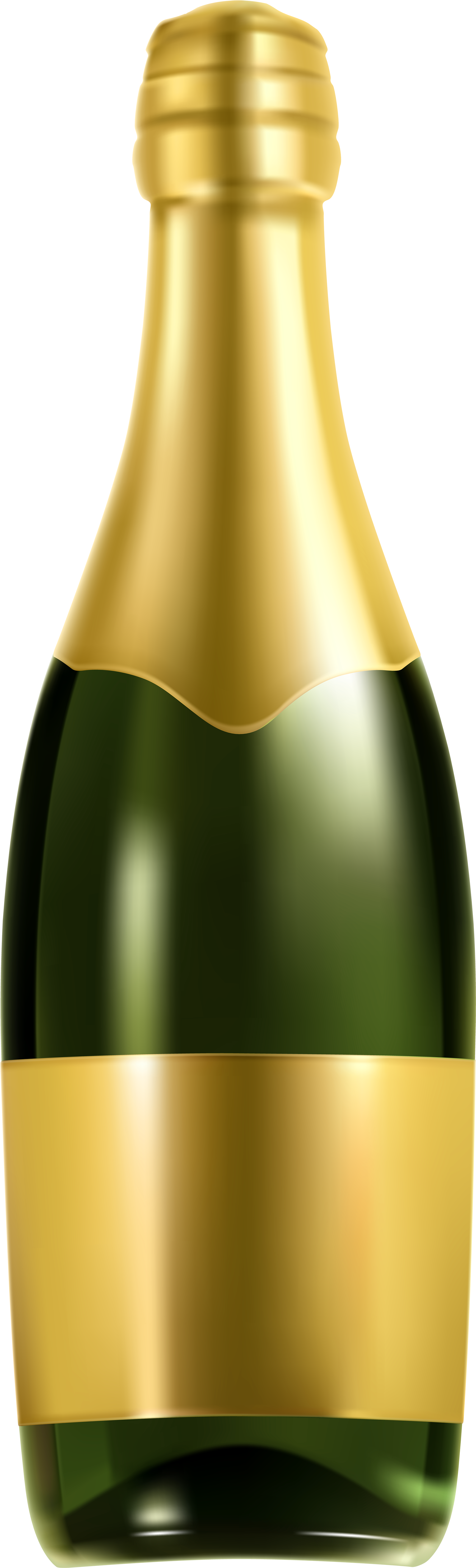 Clip Art Champagne Bottle Png (1887x6000), Png Download